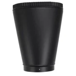 Vermont Castings 6" X 11" Oval To Round Adapter - 0001860 Conversion Kits & Adaptors