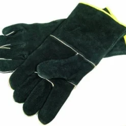 GrillPro Black Leather Grilling Gloves - 00528