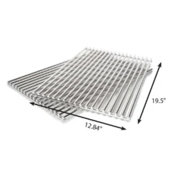 Grill Care 17528 Stainless Steel Grids - 2pc (Weber Grills) - Side Mount Grills