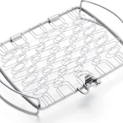 Weber Large Stainless Steel Fish Basket - 6471