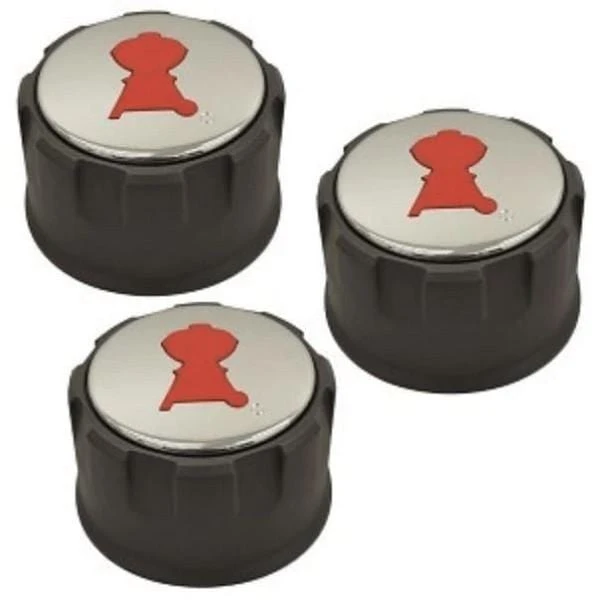 Weber Control Knob (Set Of 3) - 69893 1 Weber Control Knob (Set Of 3) - 69893