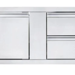 Napoleon Single Door + Two Drawer Cabinet (42" X 16") - BI-4216-1D2DR