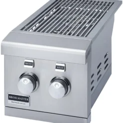 Primo 12" Stainless Steel Natural Gas Double Side Slide-in Burner - BSABF12N