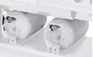 Crown Verity 30 Lb Horizontal Propane Tank - CV-CYL-30H BBQ Accessories 1 Crown Verity 30 Lb Horizontal Propane Tank - CV-CYL-30H BBQ Accessories