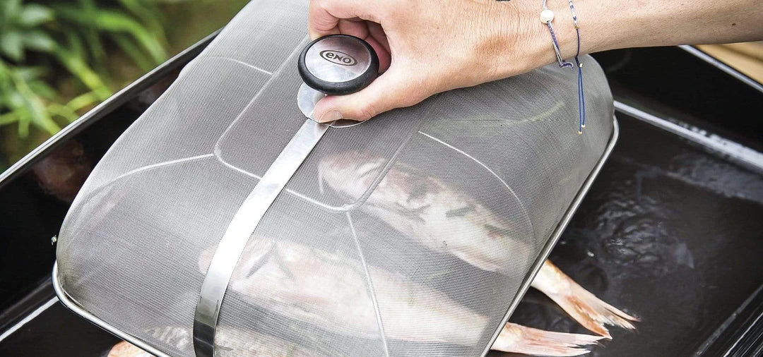 ENO La Plancha Stainless Steel Splash Guard (Dome) - DAP53 BBQ Accessories 2 ENO La Plancha Stainless Steel Splash Guard (Dome) - DAP53 BBQ Accessories