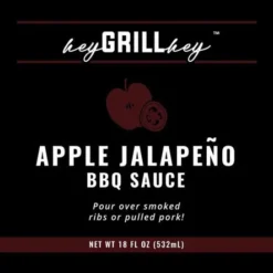 (Do Not Use) Hey Grill Hey BBQ Sauce (Apple Jalapeno 18 Fl. Oz.) - HGHAJX6