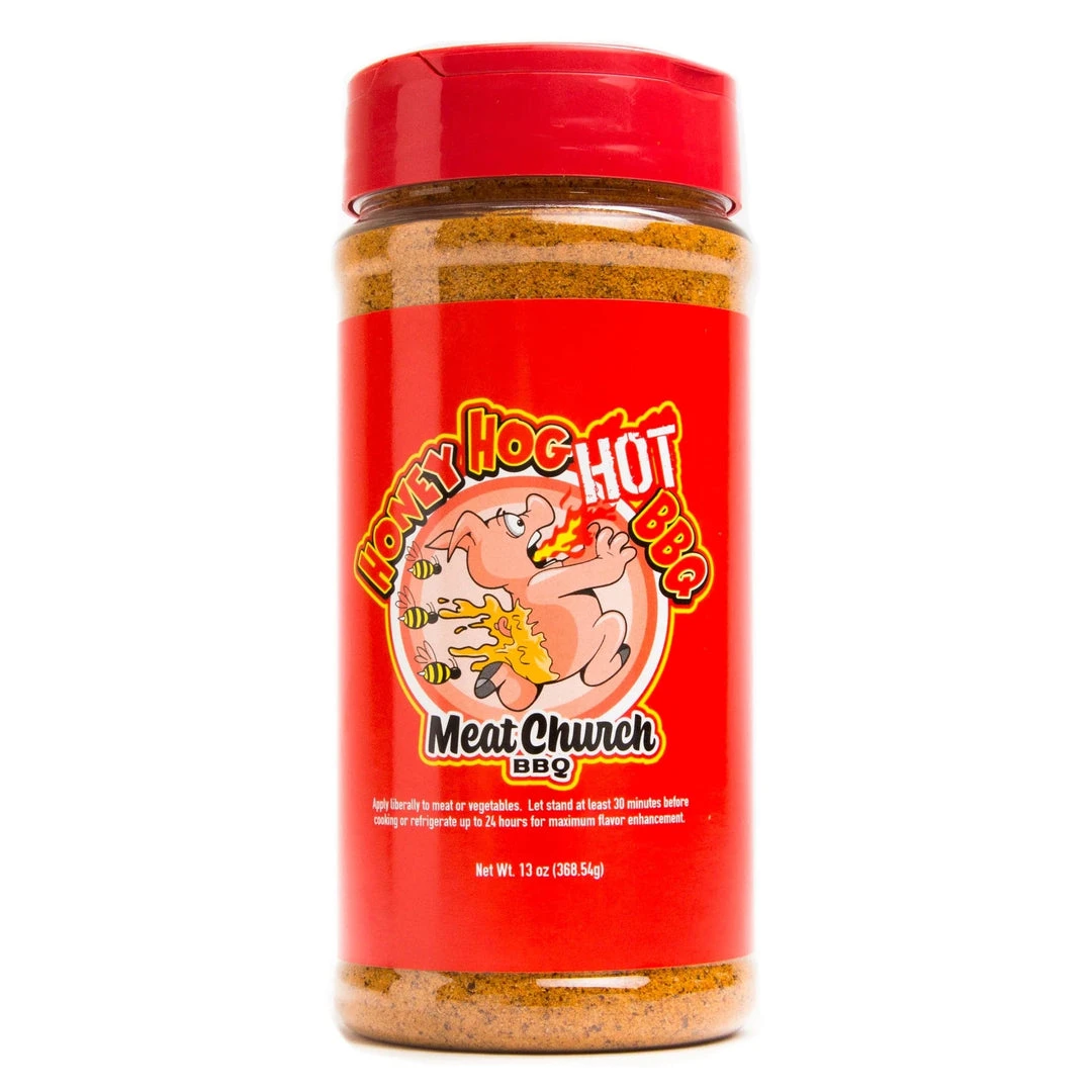 Meat Church - Honey Hog Hot Rub Seasoning (14 Oz.) 1 Meat Church - Honey Hog Hot Rub Seasoning (14 Oz.)