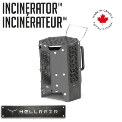 Charcoal & Smoker Accessories HELLRAZR Incinerator Chimney Starter - INCIN-U-CG-2