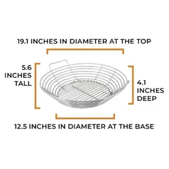 Kick Ash Basket (Kamado Joe - Big Joe) - KAB-BJ-SS