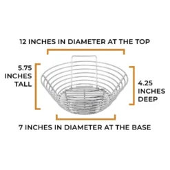 Kick Ash Basket (Big Green Egg - Medium) - KAB-MD-SS BBQ Accessories