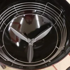 BBQ Accessories Kick Ash Basket Ring Of Fire W. Divider (Weber 22