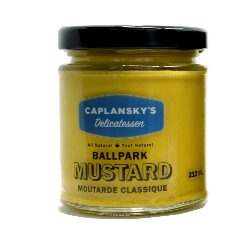 Caplansky''s Deli Caplansky's Deli Mustard (Classic Ballpark) - MUS-BALL BBQ Accessories 1 Caplansky''s Deli Caplansky's Deli Mustard (Classic Ballpark) - MUS-BALL BBQ Accessories