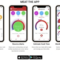 Traeger Canada BBQ Accessories MEATER Plus Wireless Remote Thermometer - RT1-MT-MP01 Probe 9 Traeger Canada BBQ Accessories MEATER Plus Wireless Remote Thermometer - RT1-MT-MP01 Probe