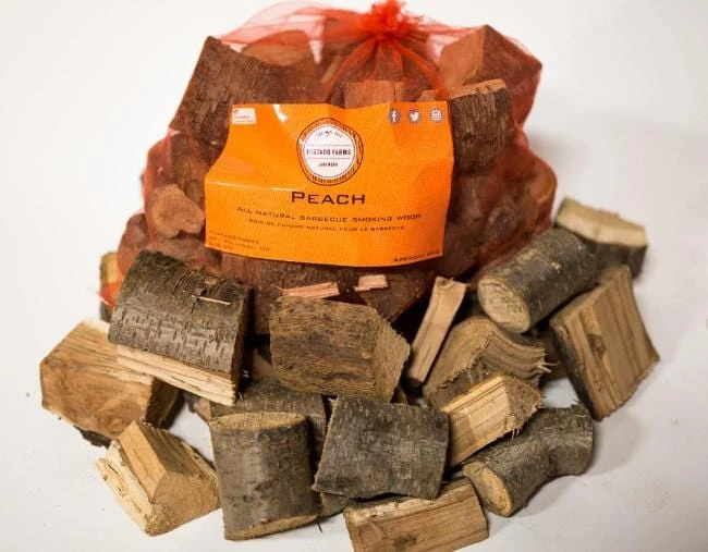 Furtado Farms Wood Chunks (Peach - .6 Cuft) 1 Furtado Farms Wood Chunks (Peach - .6 Cuft)