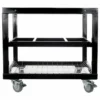 Primo Black Cart Base With Basket For Oval Junior Series Grills - PG00318