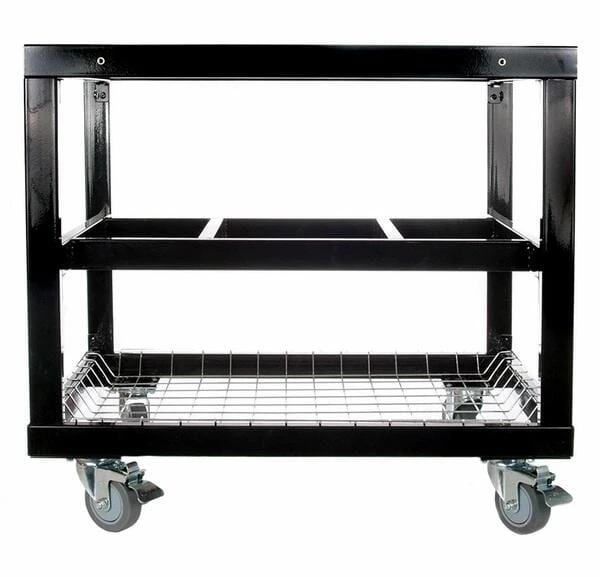 BBQ Accessories Primo Black Cart Base With Basket For LG 300/XL 400 Oval Series Grills - PG00368 1 BBQ Accessories Primo Black Cart Base With Basket For LG 300/XL 400 Oval Series Grills - PG00368