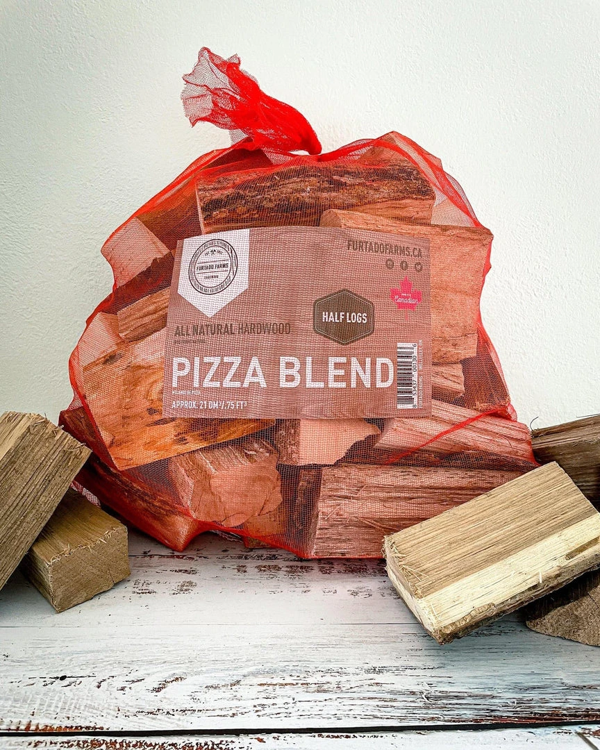 Furtado Farms Wood Half-Logs (Pizza Blend - .75 Cuft) 1 Furtado Farms Wood Half-Logs (Pizza Blend - .75 Cuft)