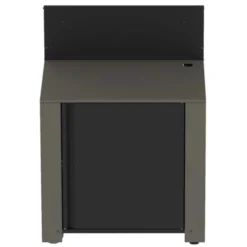 ENO La Plancha Modulo Outdoor Plancha Cupboard (Gray Galvanized Steel) - PMOD7002