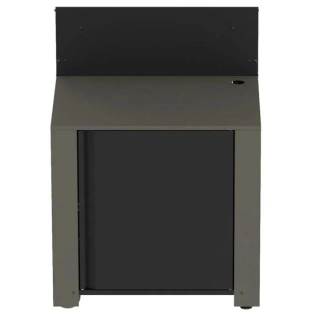ENO La Plancha Modulo Outdoor Plancha Cupboard (Gray Galvanized Steel) - PMOD7002 1 ENO La Plancha Modulo Outdoor Plancha Cupboard (Gray Galvanized Steel) - PMOD7002