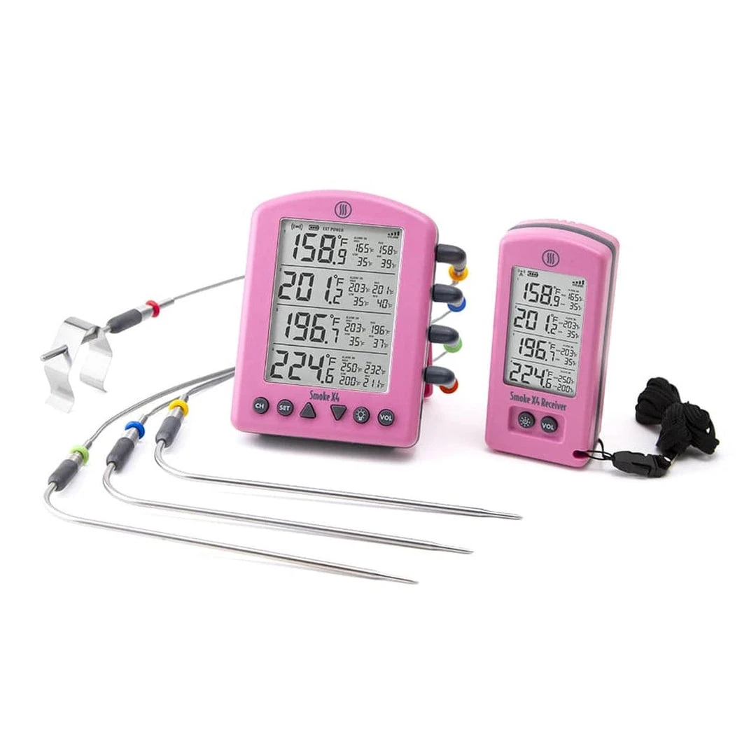 ThermoWorks Smoke X4 Long-Range Remote BBQ Alarm Thermometer BBQ Accessories 5 ThermoWorks Smoke X4 Long-Range Remote BBQ Alarm Thermometer BBQ Accessories