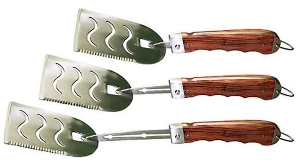 Villa Olympic Inc. Montana Spatula Retractable W/ Serated Knife - RSP-318 BBQ Accessories 1 Villa Olympic Inc. Montana Spatula Retractable W/ Serated Knife - RSP-318 BBQ Accessories