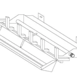Heatmaster Vented 2-Tier 24" IPI Ignition Stadium Burner Burners