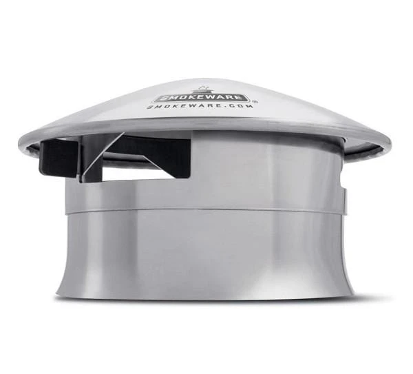Smokeware Stainless Steel Vented Chimney Cap (Big Green Egg) - SMOKE-101 2 Smokeware Stainless Steel Vented Chimney Cap (Big Green Egg) - SMOKE-101