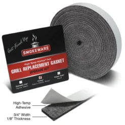 Parts Smokeware Nomex High-Temp Felt Replacement Gasket (Primo Grills) - SMOKE-302 5 Parts Smokeware Nomex High-Temp Felt Replacement Gasket (Primo Grills) - SMOKE-302