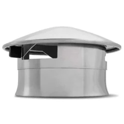Smokeware Stainless Steel Vented Chimney Cap (Kamado Joe) - SMOKE201