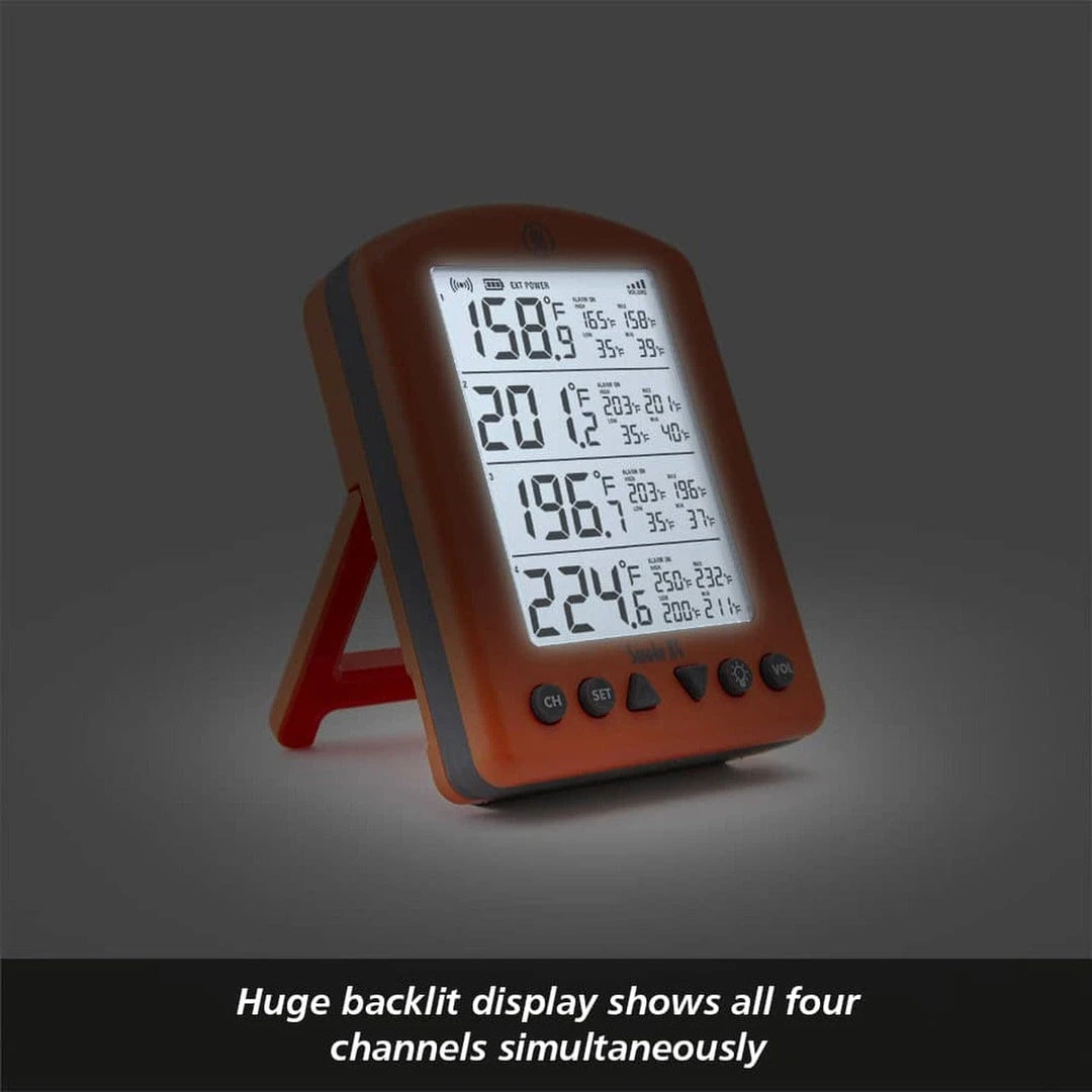 ThermoWorks Smoke X4 Long-Range Remote BBQ Alarm Thermometer BBQ Accessories 15 ThermoWorks Smoke X4 Long-Range Remote BBQ Alarm Thermometer BBQ Accessories