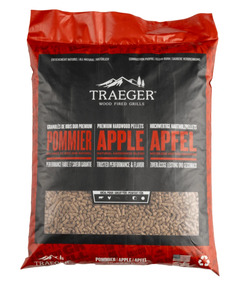 Traeger Canada BBQ Accessories Traeger Apple Pellets (20 Lb.) - PEL343 1 Traeger Canada BBQ Accessories Traeger Apple Pellets (20 Lb.) - PEL343