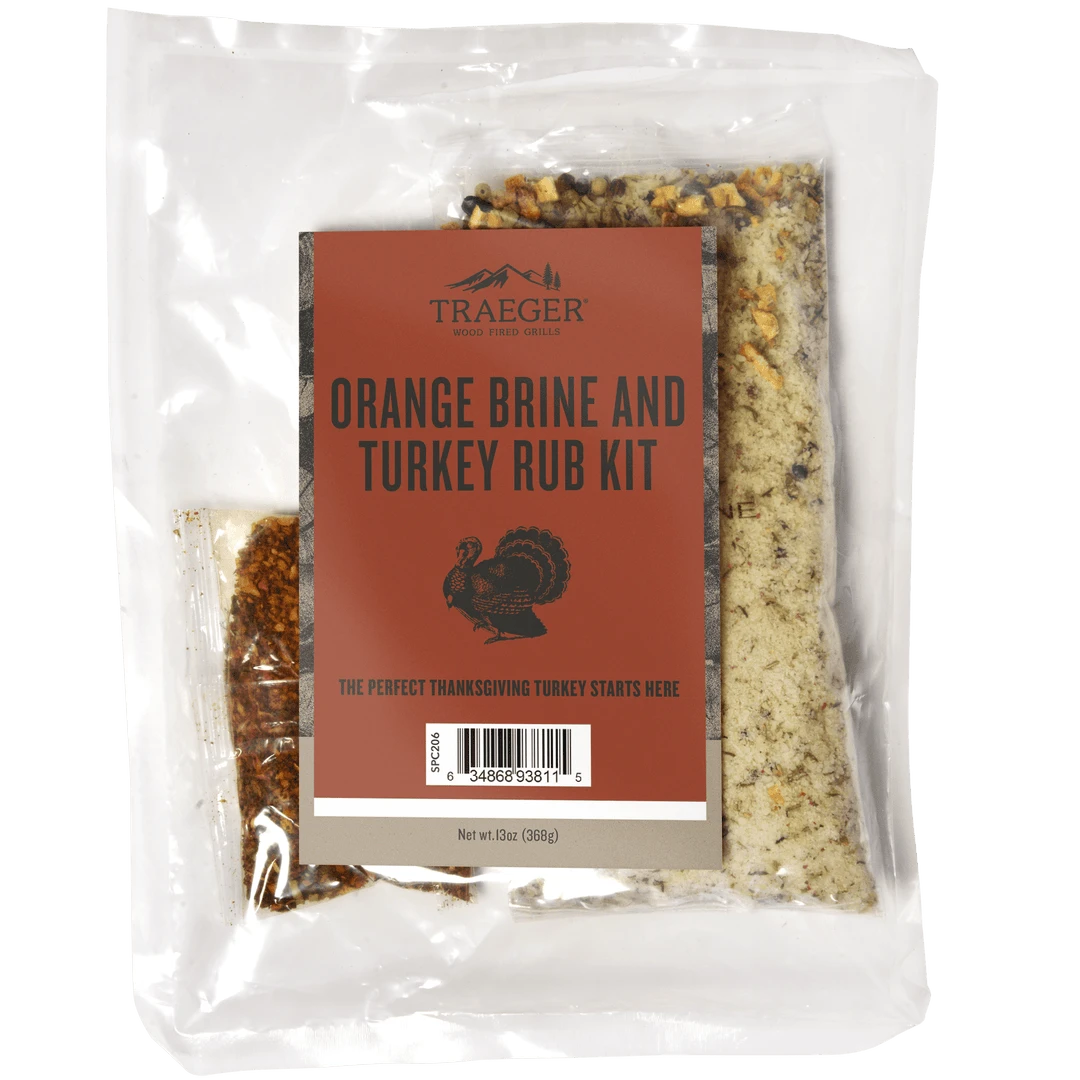 Traeger Canada Traeger Turkey Blend Wood Pellets 18lb + Brine Kit (Limited Edition) - PEL351 4 Traeger Canada Traeger Turkey Blend Wood Pellets 18lb + Brine Kit (Limited Edition) - PEL351