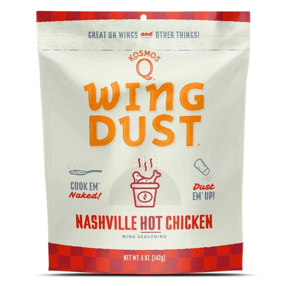 Kosmos Q Wing Dust (Nashville Hot 5 Oz.) - WD-NH-01 1 Kosmos Q Wing Dust (Nashville Hot 5 Oz.) - WD-NH-01