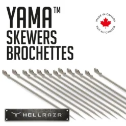 HELLRAZR Skewer Set (12 Pack) - YAMA-A-S-6 BBQ Accessories