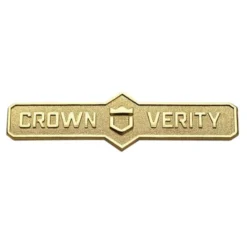 Crown Verity Nameplate Assembly For Crown Verity Products - ZCV-2003-16-K