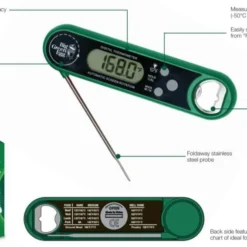 BBQ Accessories Big Green Egg Instant Read Thermometer - 127150