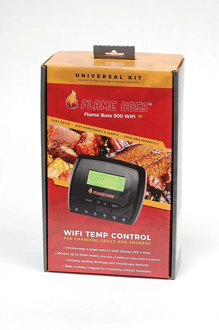 BBQ Accessories Flame Boss 500 Universal WiFi Smoker Controller - FB500-U 3 BBQ Accessories Flame Boss 500 Universal WiFi Smoker Controller - FB500-U