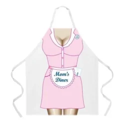 LA Imprints Attitude Apron - Mom's Diner
