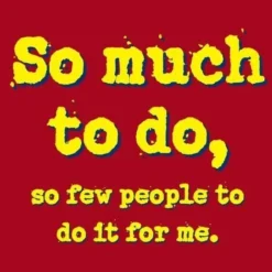 LA Imprints Attitude Apron - So Much To Do BBQ Accessories