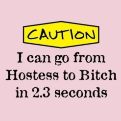 Chadwicks & Hacks LA Imprints Attitude Apron - Hostess To B!tch BBQ Accessories