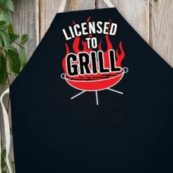 BBQ Accessories LA Imprints Attitude Apron - Licensed To Grill