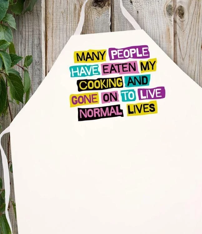 LA Imprints Attitude Apron - Normal Lives BBQ Accessories 1 LA Imprints Attitude Apron - Normal Lives BBQ Accessories