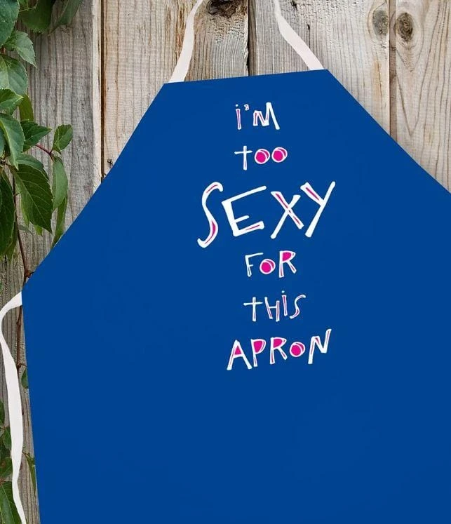 Apparel LA Imprints Attitude Apron - Sexy Apron 1 Apparel LA Imprints Attitude Apron - Sexy Apron