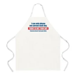 BBQ Accessories LA Imprints Attitude Apron - Today Is Not Your Day