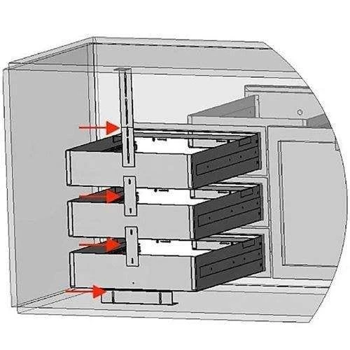 Lynx Modular Drawer Kit - LMD-KIT BBQ Accessories 1 Lynx Modular Drawer Kit - LMD-KIT BBQ Accessories