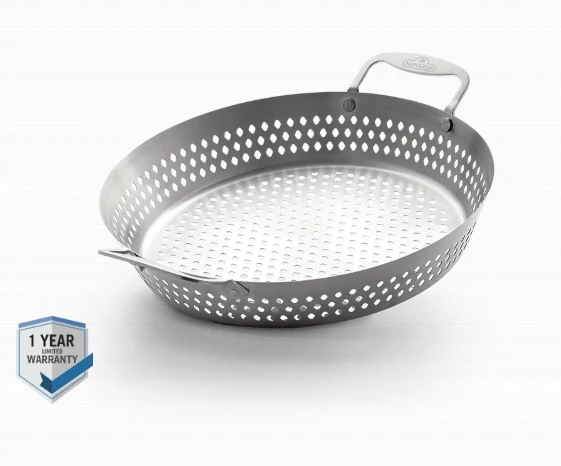 Napoleon 56027 Stainless Steel Grilling Wok 1 Napoleon 56027 Stainless Steel Grilling Wok