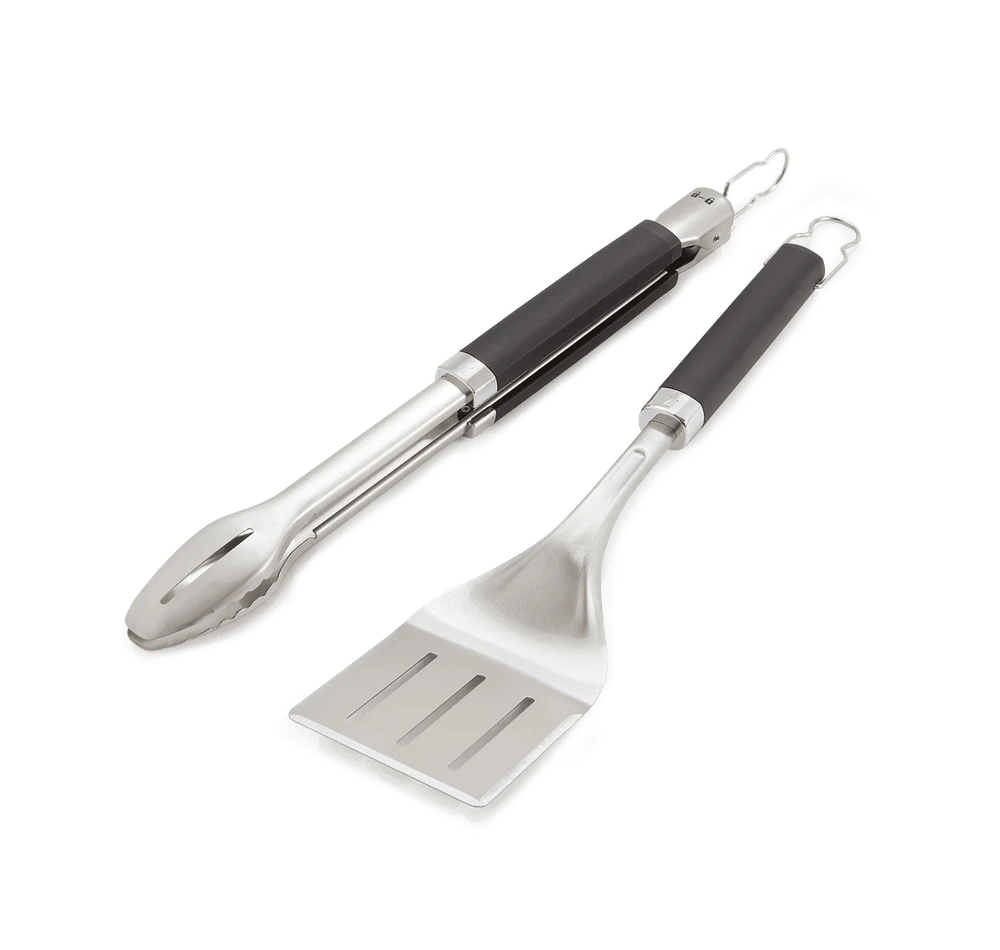 Weber Precision Grill Tongs & Spatula Set - 6771 1 Weber Precision Grill Tongs & Spatula Set - 6771